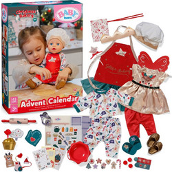 Zapf Creation Baby Born Advent Calendar Christmas Bakery