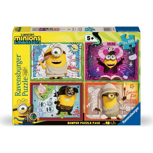 Παιδικό Puzzle Ravensburger Minions III 4x100 Κομμάτια
