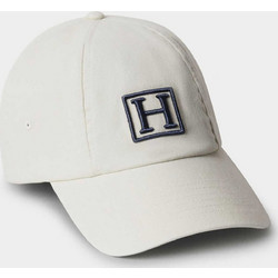 Hackett Ανδρικό Καπέλο Jockey Υφασμάτινο Λευκό HM0400093
