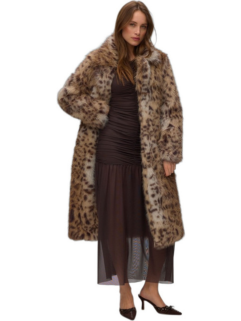 Vero Moda Γυναικεία Γούνα Μακριά Καφέ 10353945