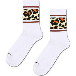 Happy Socks Leo Ανδρικές Κάλτσες Ψηλές Λευκές P006637