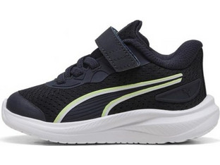 Puma Skyrocket Lite 2 Παιδικά Αθλητικά Παπούτσια για Τρέξιμο Navy Μπλε Lime 312415-03