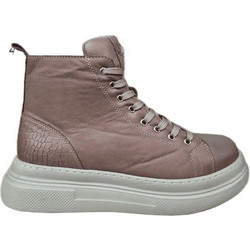 Safe Step Γυναικεία Sneakers Flatforms Μποτάκια Ροζ PH4954