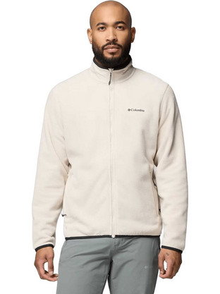 Columbia Ανδρική Ζακέτα Fleece με Φερμουάρ Μπεζ 228498-212