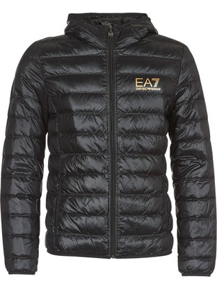 EA7 Ανδρικό Μπουφάν Χειμωνιάτικο Puffer Μαύρο 8NPB02PN29Z0208