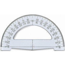 Μοιρογνωμόνιο 180ο 15cm