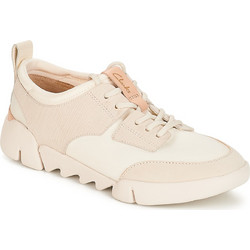 Clarks Γυναικεία Sneakers Εκρού 261336674