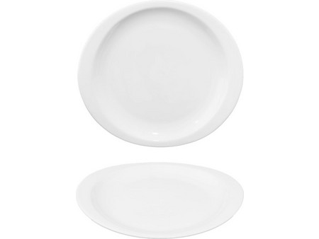 CoK Alar Πιάτα Ρηχά Πορσελάνης Silice 26.5cm 4τμχ 176-RP2187-10.5