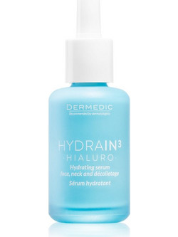 Dermedic Hydrain3 Hialuro Hydrating Ενυδατικό Serum Προσώπου με Υαλουρονικό 30ml