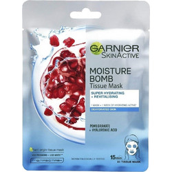 Garnier Moisture Bomb Sheet Μάσκα Προσώπου για Ενυδάτωση με Υαλουρονικό 32gr