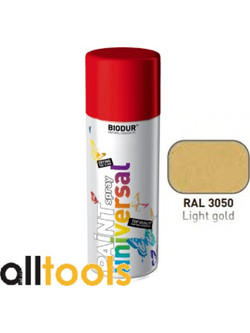 Biodur Paint Spray Universal Σπρευ Βαφή Χρυσό Gloss 400ml