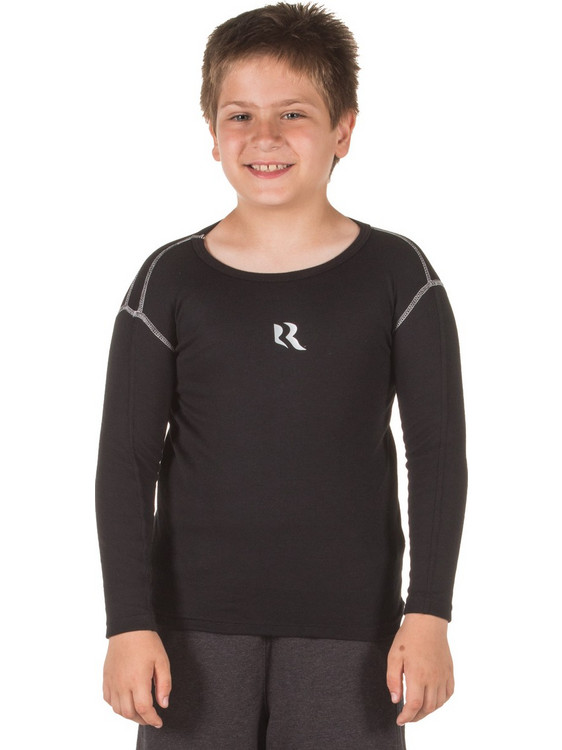 Reinhart Παιδικό T-Shirt Μακρυμάνικο Μαύρο 50402
