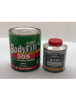 HB Body Bodyfill 305 Ακρυλικό Αστάρι Διαλύτου + Σκηρυντής H729 1.25lt