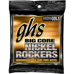 GHS BCXL Rockers Σετ 6 Χορδές Ηλεκτρικής Κιθάρας Pure Nickel 9-42" Extra Light Tension