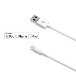 Celly Data Cable Lightning White 1m