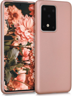 KW Soft Flexible Back Cover Metallic Rose Gold (Galaxy S20 Ultra)