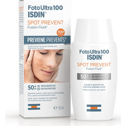 Isdin Foto Ultra 100 Spot Prevent Fluid Αντηλιακό Γαλάκτωμα Προσώπου Κατά των Πανάδων SPF50+ 50ml