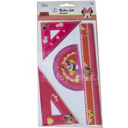 Disney Minnie Σετ Γεωμετρικά Όργανα 20cm 4 Τεμ. (53324M)