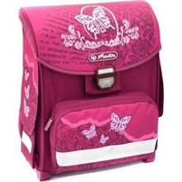 Herlitz Smart Rose Butterfly Σχολική Τσάντα Πλάτης Νηπιαγωγείου Ροζ 11438348