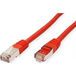 Value S/FTP Cat.6 Καλώδιο Δικτύου Ethernet 1m Red