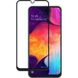 Samsung A715F Galaxy A71 Προστατευτικό Οθόνης FULL GLUE πληρησ καλυψης Μαύρο 0.33mm 2.5D Tempered Glass (OEM)