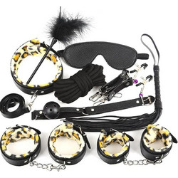 Aria Trade Fetish Erotic BDSM Set Leopard 11τμχ