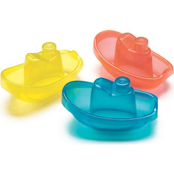 Playgro Playgro Bright Baby Boats Χρωματιστά Καραβάκια, 3Tεμάχια 0183454