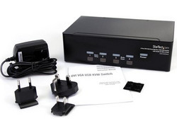 StarTech KVM Switch SV431DDVDUA 4 x DVI / VGA