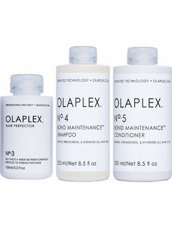 Olaplex Σετ Θεραπείας Μαλλιών για Όγκο & Επανόρθωση No3 100 ml + No4 250ml + No5 250ml