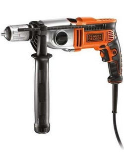 Black & Decker KR911K Κρουστικό Δράπανο 910W με Θήκη