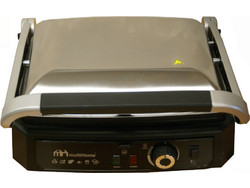 Multihome T-71-142 Τοστιέρα Γκριλιέρα με Αποσπώμενες Πλάκες για 4 Τοστ 2000W Inox