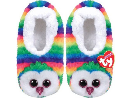 ty Beanie Boos Fashion Παντόφλες Σοσόνια Owen Κουκουβάγια - Medium 5-3