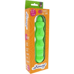 Dream Toys Frenzy Δονητής 14cm Πράσινος