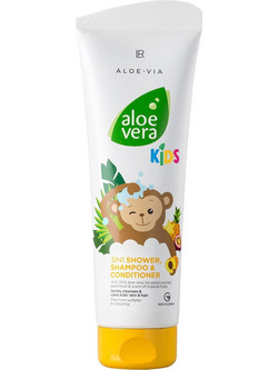 LR Aloe Vera Kids 3 In 1 Παιδικό Σαμπουάν Conditioner & Αφρόλουτρο 250ml