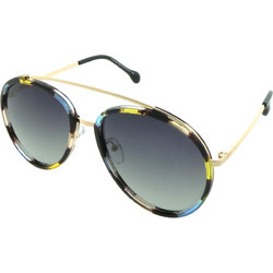 Enzo 27030 B39 Ανδρικά Γυαλιά Ηλίου Aviator Μεταλλικά Χρυσά με Μαύρο Degradee Φακό