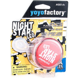 Yoyofactory Γιογιο Nightstar Led Clear Red (YO-246)