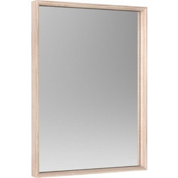 Καθρέπτης Τοίχου Solo με Σονόμα MDF Κορνίζα 80x59x3cm AlphaB2B