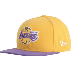 New Era NBA Basic LA Lakers 59Fifty Ανδρικό Καπέλο Jockey Snapback Υφασμάτινο Κίτρινο 10861623