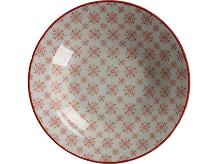 Keskor Πιάτο Βαθύ Κεραμικό 21cm 60265 Πορτοκαλί