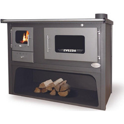 Zvezda Classic Maxi Ατσάλινη Ξυλόσομπα με Φούρνο 7kW