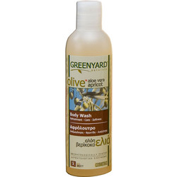 Greenyard Olive, Aloe Vera & Apricot Αφρόλουτρο σε Gel 250ml