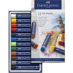 Λαδοπαστέλ FABER-CASTELL σετ 12 χρωμάτων, 127012