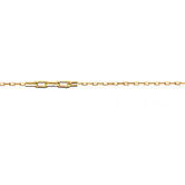 Αλυσίδα λαιμού απο κίτρινο χρυσό Κ14 σε μήκος 50cm