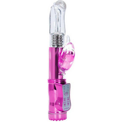 AriaTrade Silicone Rotating Δονητής Rabbit 21cm Ροζ
