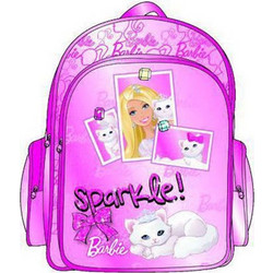 Paxos Barbie Cat Σχολική Τσάντα Πλάτης Νηπιαγωγείου Ροζ 43411