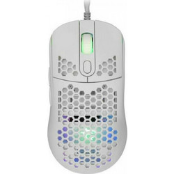 White Shark Galahad Ενσύρματο Gaming Ποντίκι RGB 6400 DPI White