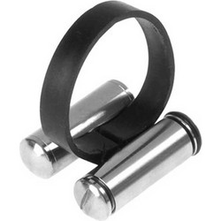Dorcel PVibe Cock Ring Ελαστικό Δαχτυλίδι Πέους Σιλικόνης με Δόνηση Ασημί