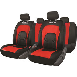 Sparco SPC3500RD Set Red / Black 4τμχ
