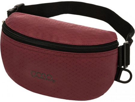 Polo Colour Simple Γυναικείο Τσαντάκι Μέσης Μπορντό 9-08-854-33