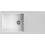 Teka Stone 60 L-TG 1C 1E Ένθετος Νεροχύτης Γρανίτη Αντιστρεφόμενος Artic White 100x51cm